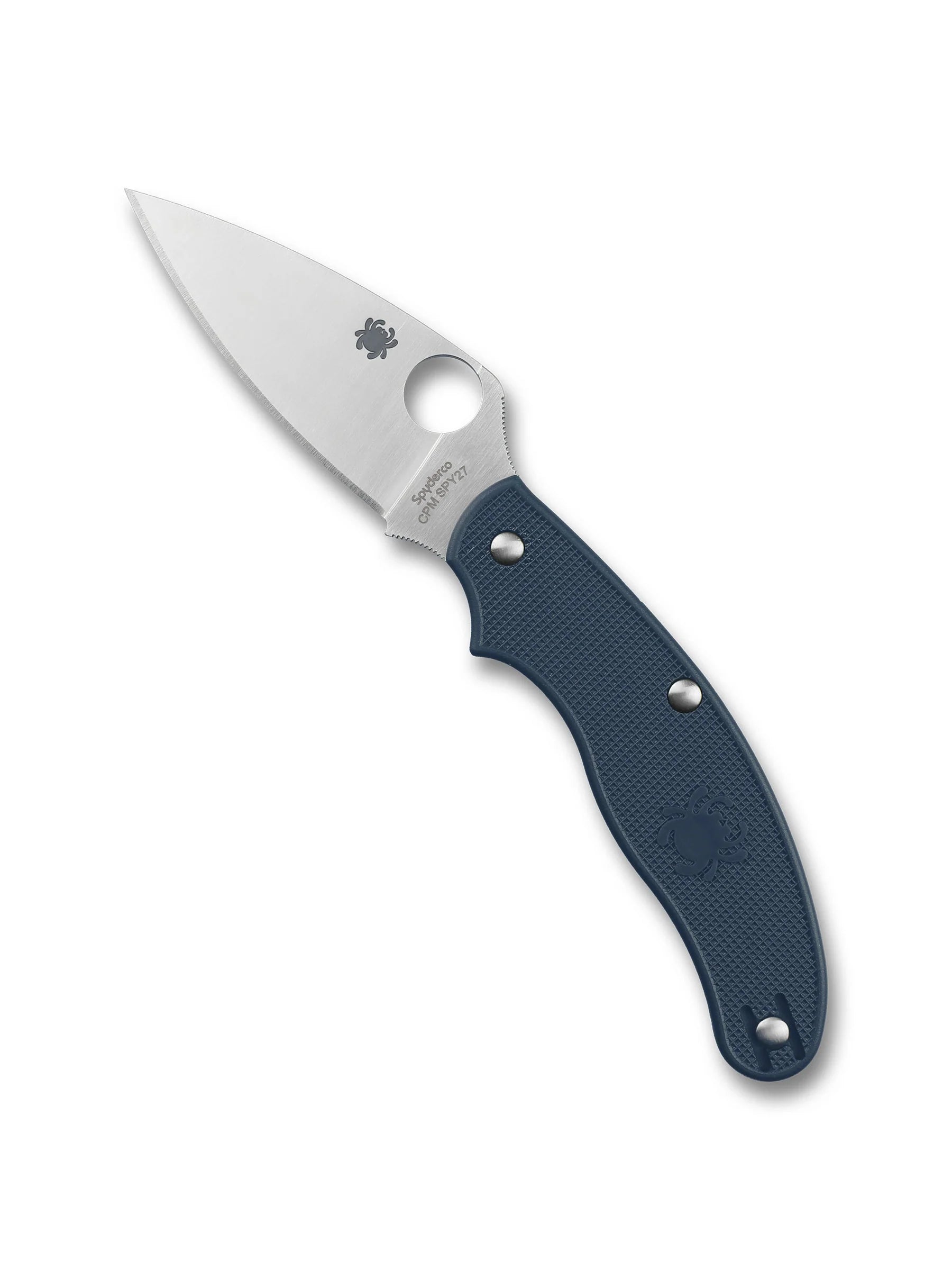 Spyderco UK Penknife™ CPM SPY27® – Blue FRN Slipjoint (C94PCBL) 42a konform Spyderco