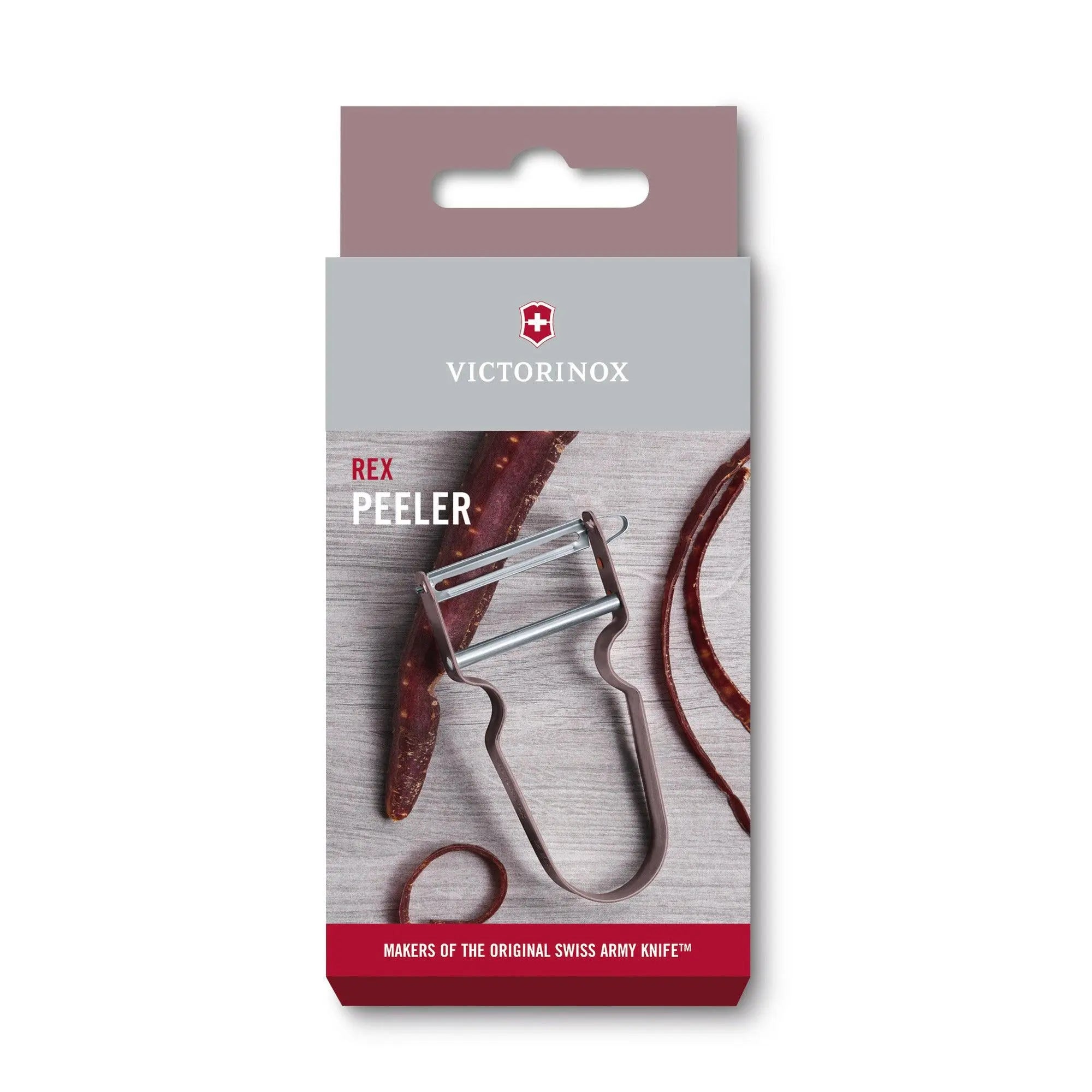 Victorinox 2er Set REX SPARSCHÄLER: Ergonomische Form für leichtes Arbeiten und maximalen Komfort Victorinox
