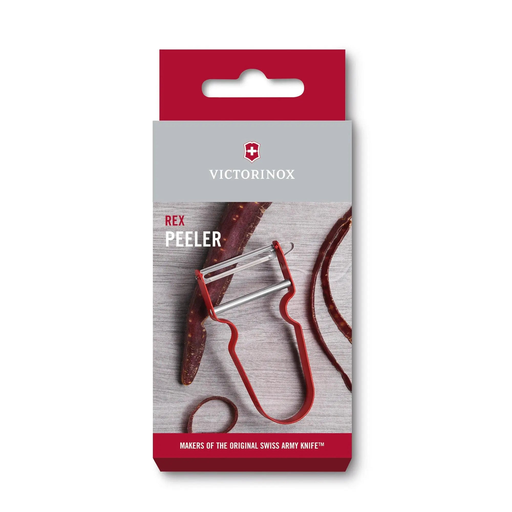 Victorinox 2er Set REX SPARSCHÄLER: Ergonomische Form für leichtes Arbeiten und maximalen Komfort Victorinox