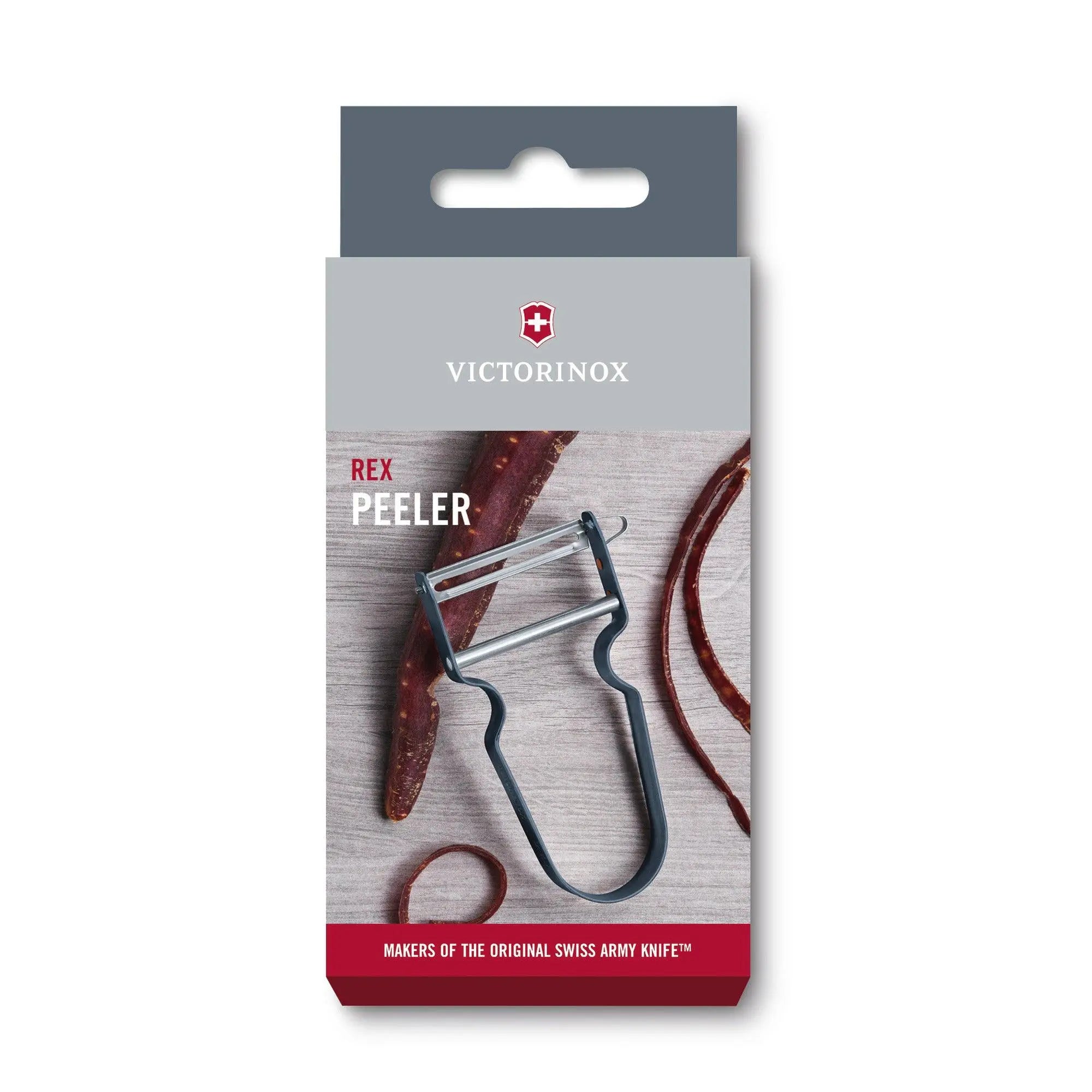 Victorinox 2er Set REX SPARSCHÄLER: Ergonomische Form für leichtes Arbeiten und maximalen Komfort Victorinox