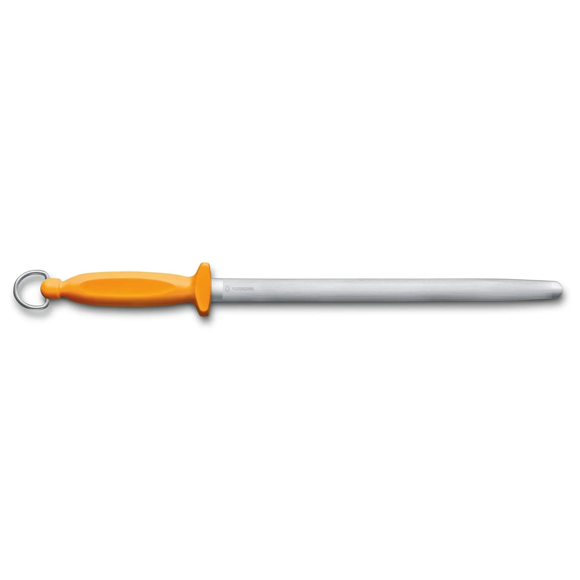 Victorinox Swibo, Metzgerstahl, 30cm, Feinzug, oval, orange 7.8516 Victorinox