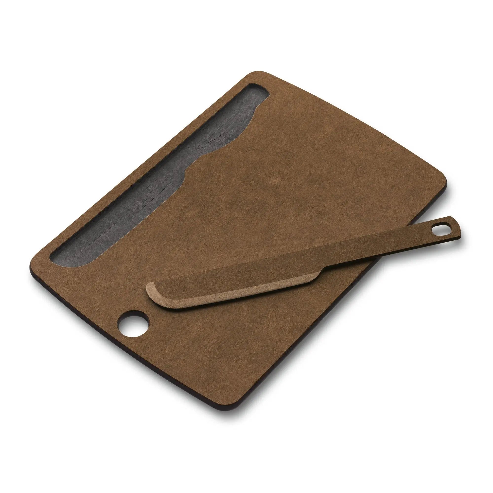 Victorinox Brotzeitbrett-Set Braun Victorinox