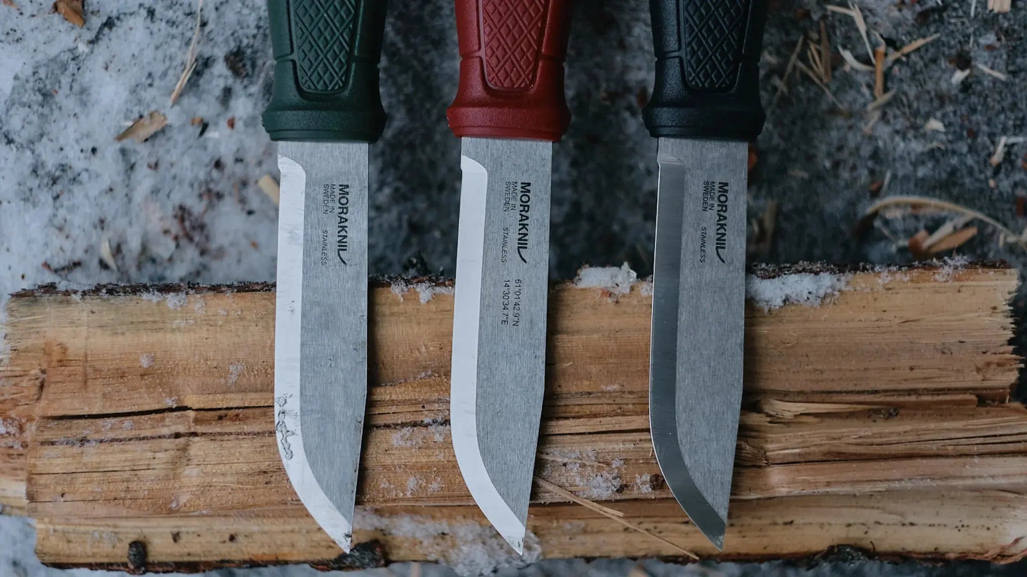Morakniv Garberg (S) Dala Red – Full-Tang Bushcraft Messer mit 14C28N Stahl & Firesteel-Rücken Morakniv
