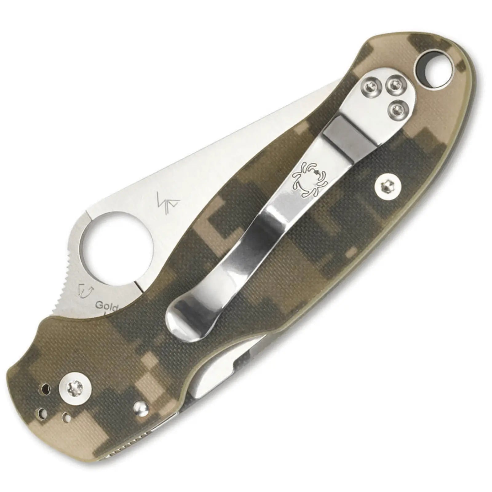 Spyderco C223GPCMO Para 3 – CPM-S45VN, G-10 Camo Griff, Compression Lock Spyderco