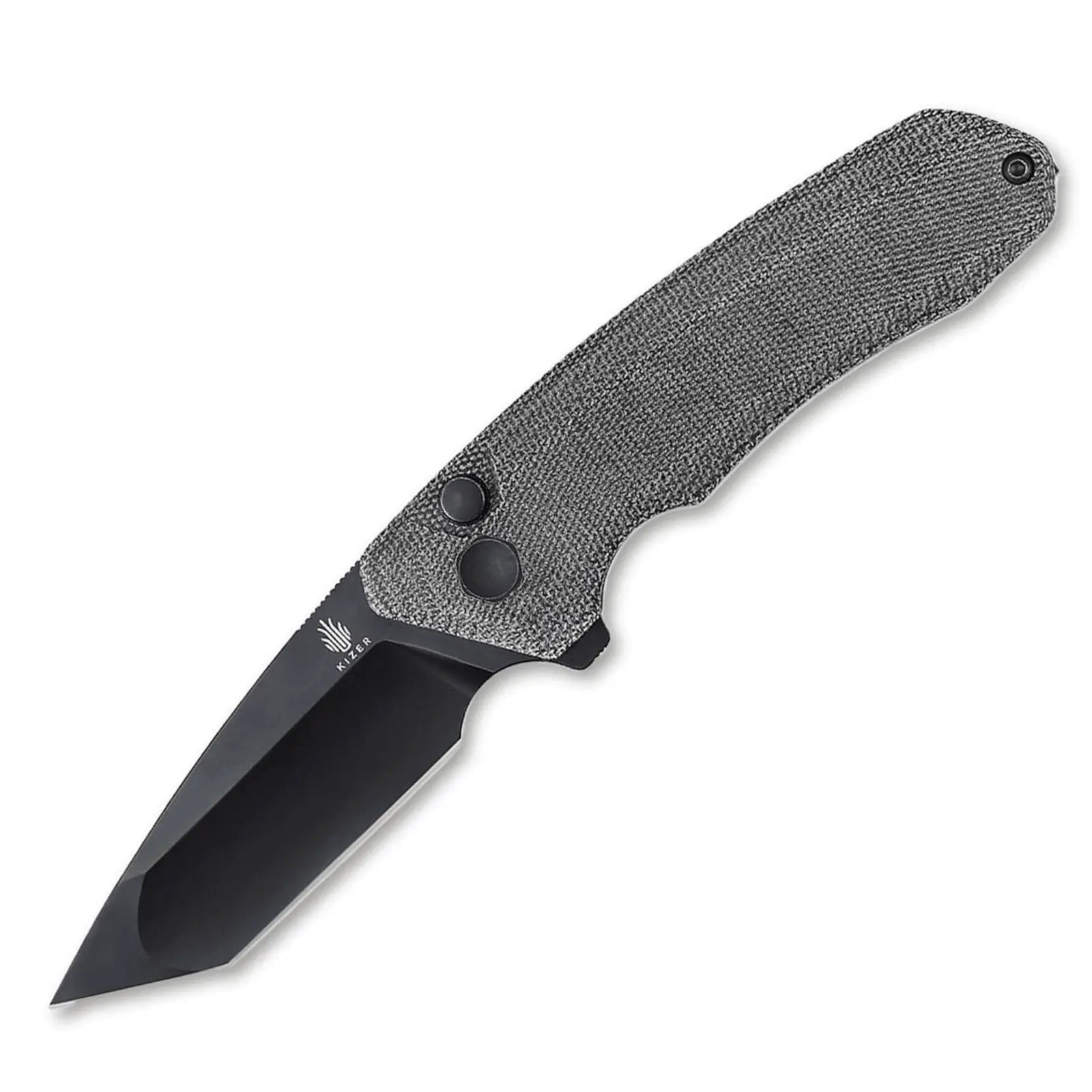 Kizer Mad Tanto Micarta Black Kizer
