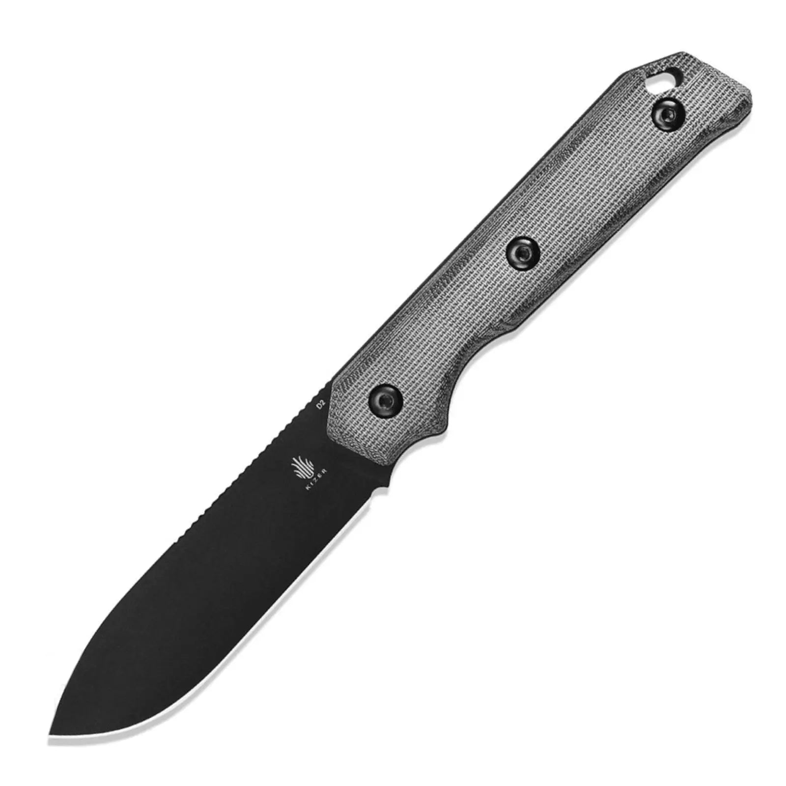 Kizer Begleiter D2 Fixed Micarta Black Kizer
