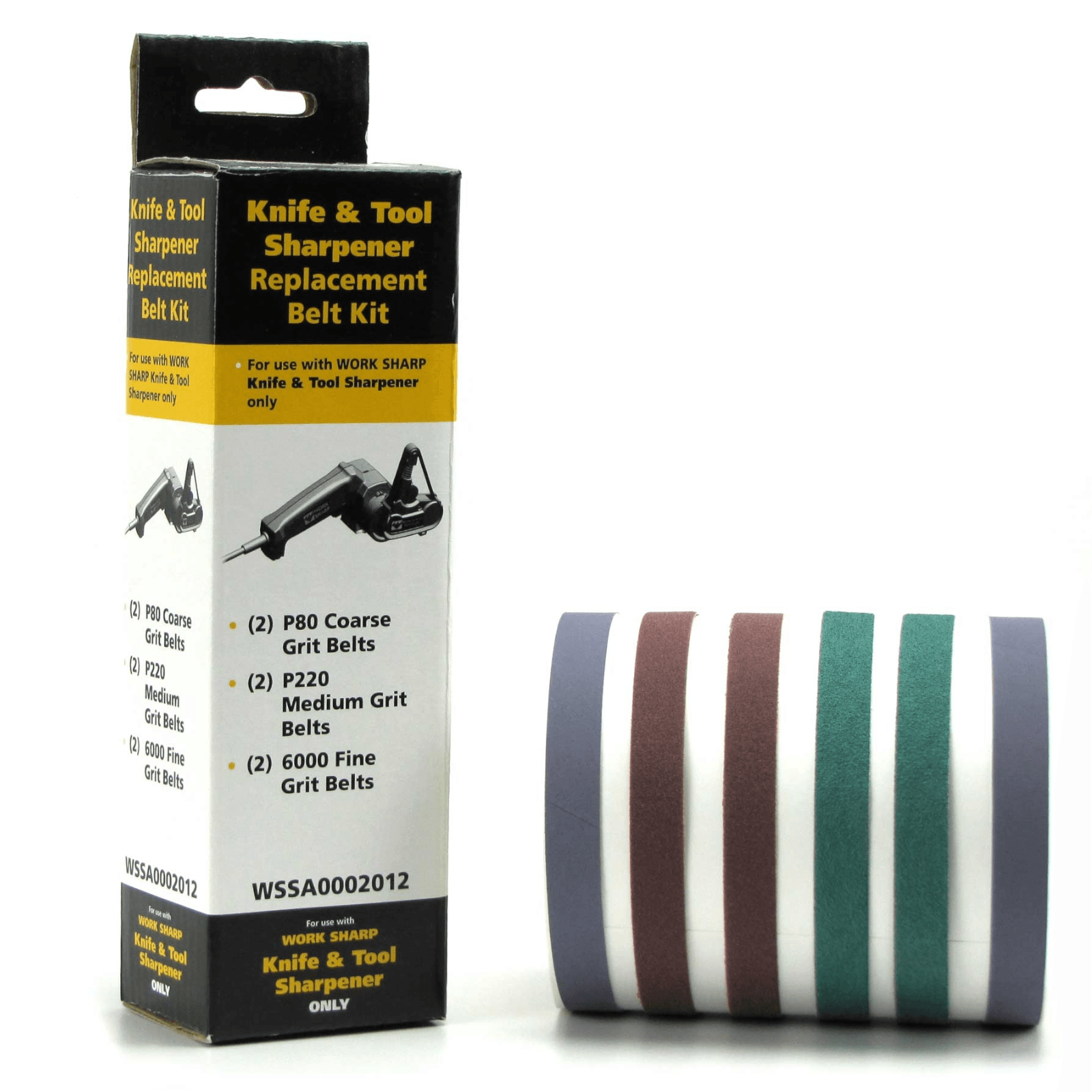 Work Sharp WSKTS Belt Kit 80 / 220 / 6000 Work Sharp