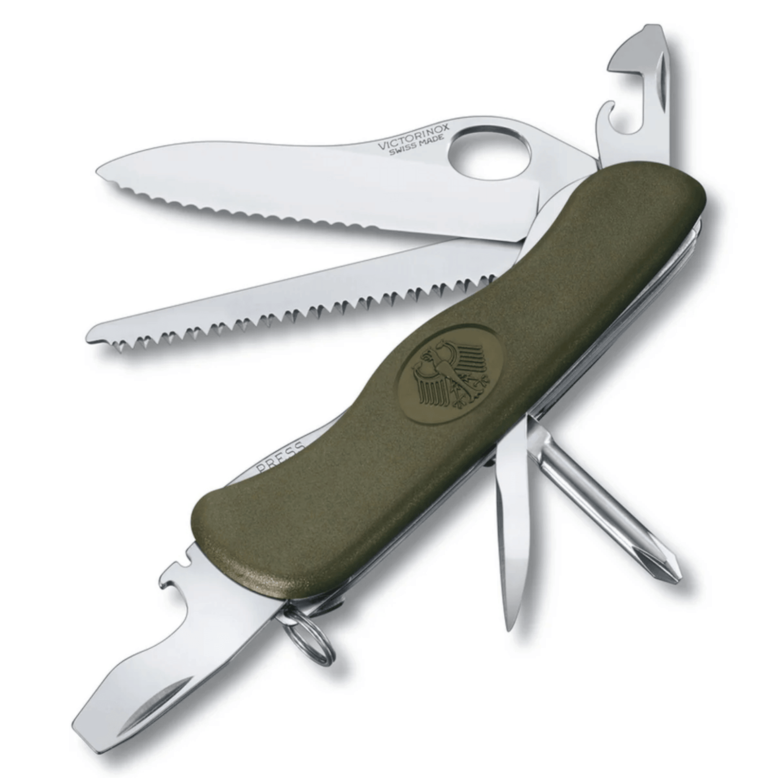 Victorinox Soldatenmesser / BW Messer 10 Funktionen 0.8461.MW4DE Victorinox