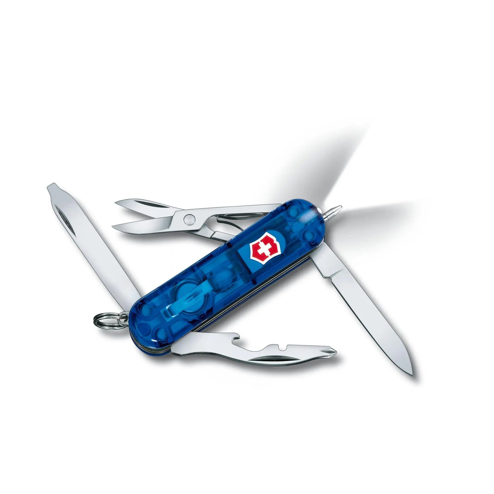 Victorinox Midnite Manager Faltschachtel Rot 0.6366 blau transparent 0.6366.T2 Victorinox