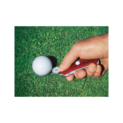 Victorinox Golf Tool Faltschachtel Blau, Rot, Schwarz transparent 0.7052.T2 Victorinox Golf Tool Faltschachtel Blau, Rot, Schwarz transparent 0.7052.T2