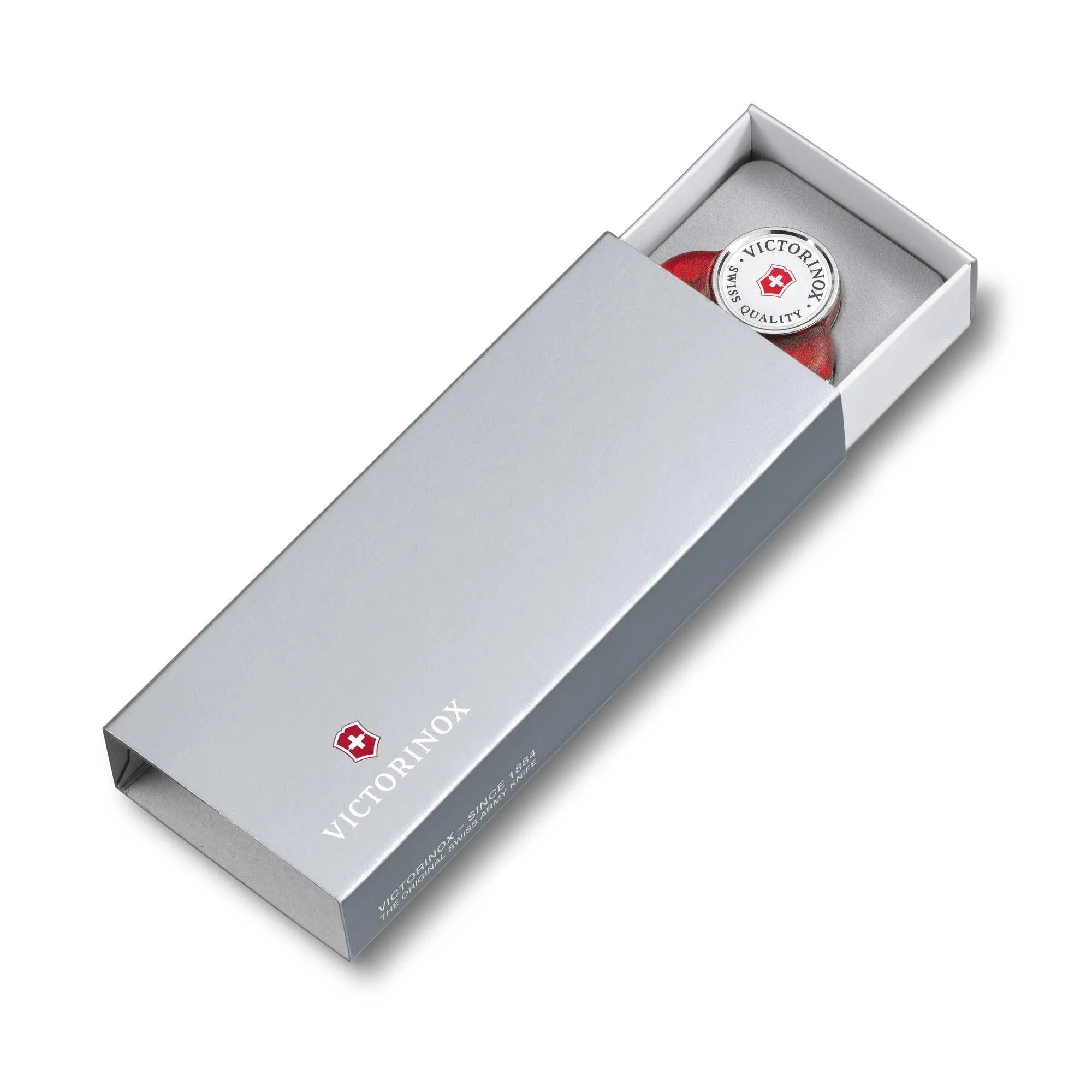 Victorinox Golf Tool Faltschachtel Blau, Rot, Schwarz transparent 0.7052.T2 Victorinox