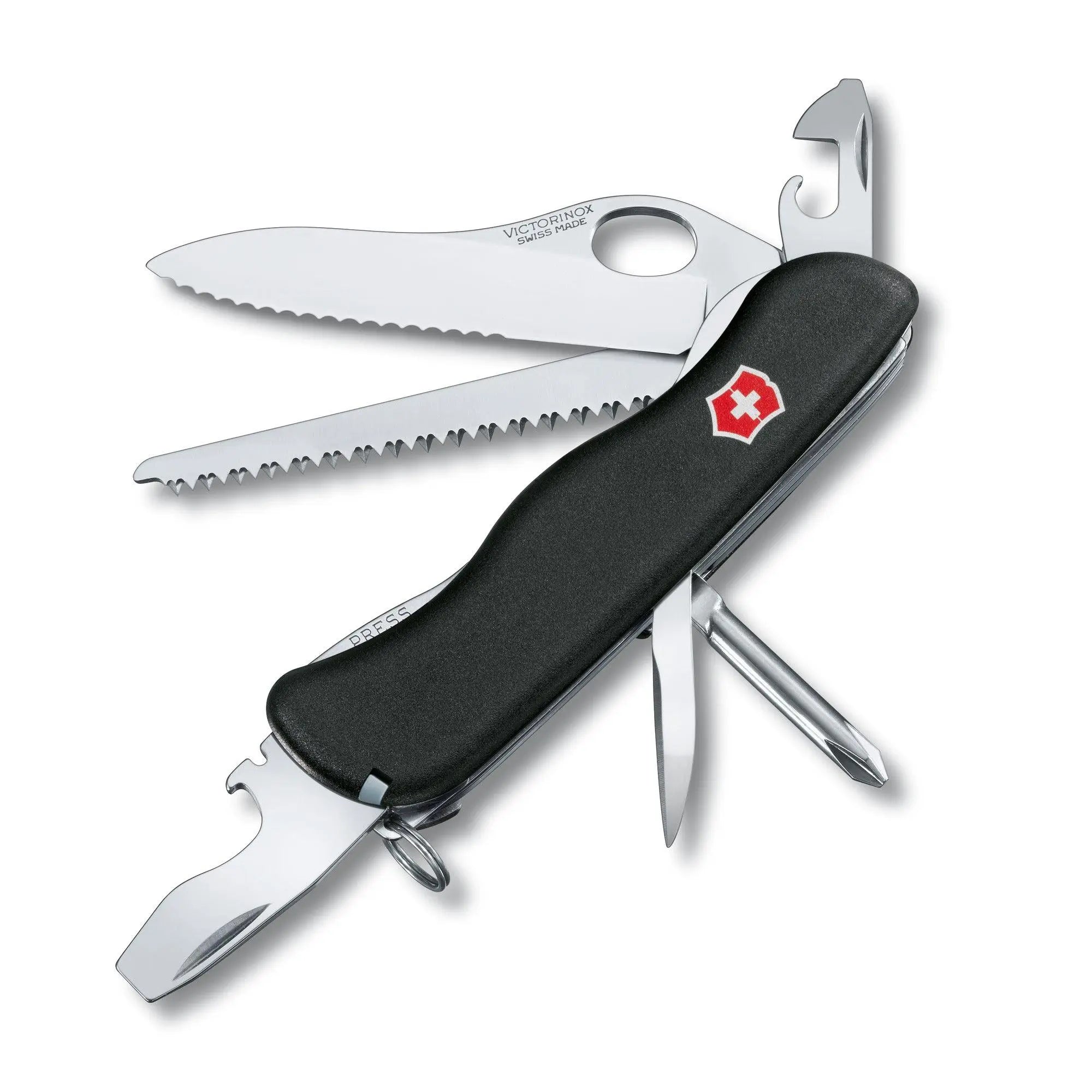 Victorinox TRAILFINDER (alter Name: TRAILMASTER) 12 Funktionen Einhandmesser, schwarz Victorinox