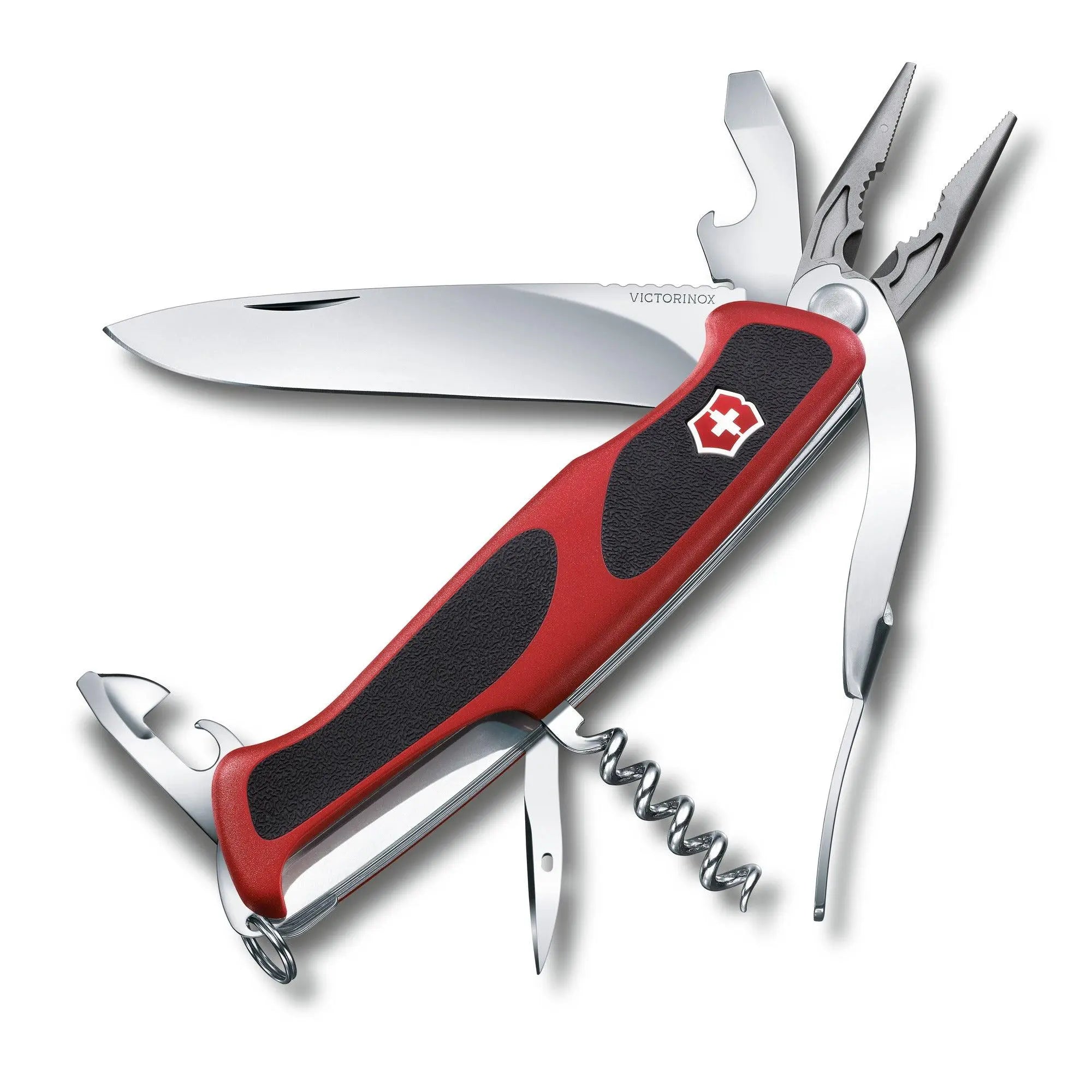 Victorinox Ranger 74 Grip Blister Rot/Schwarz 14 Funktionen 0.9723.CB1 Victorinox