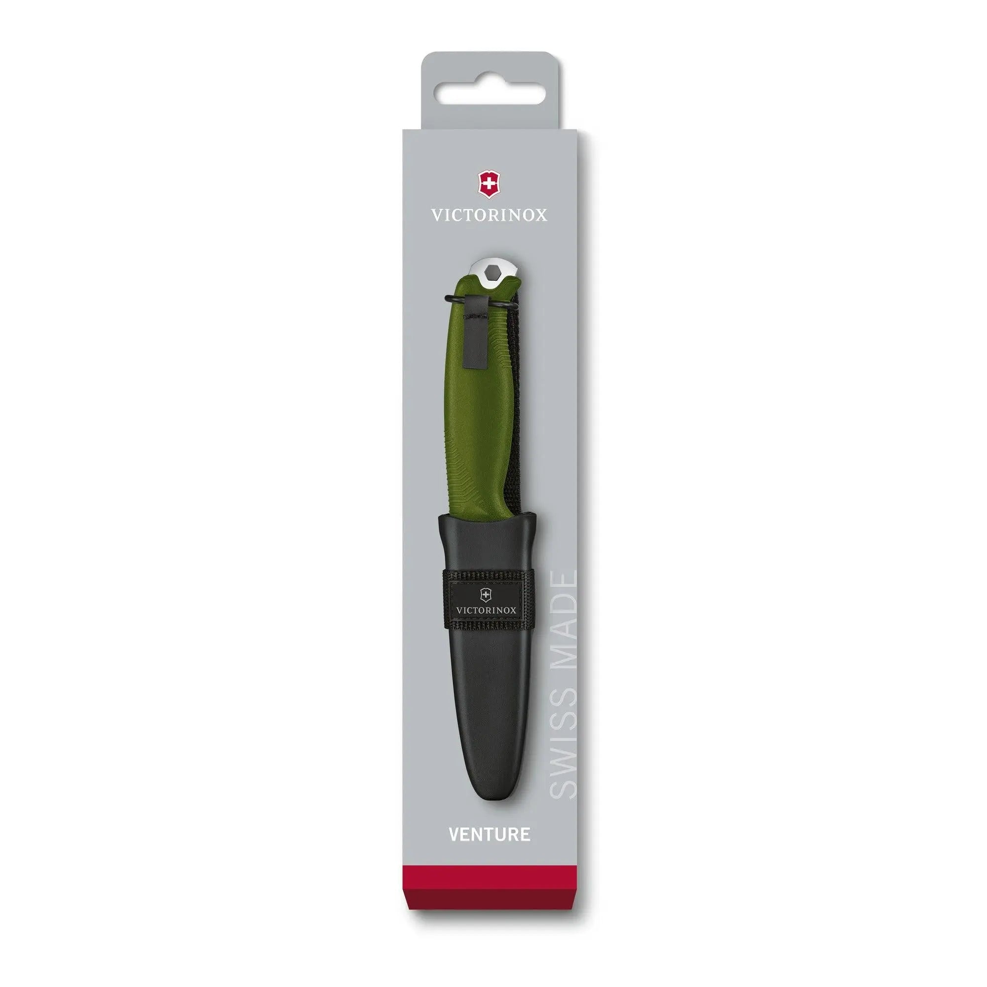 Victorinox Venture Bushcraft Full-Tang-Messer Outdoor Swiss Made Olive Victorinox