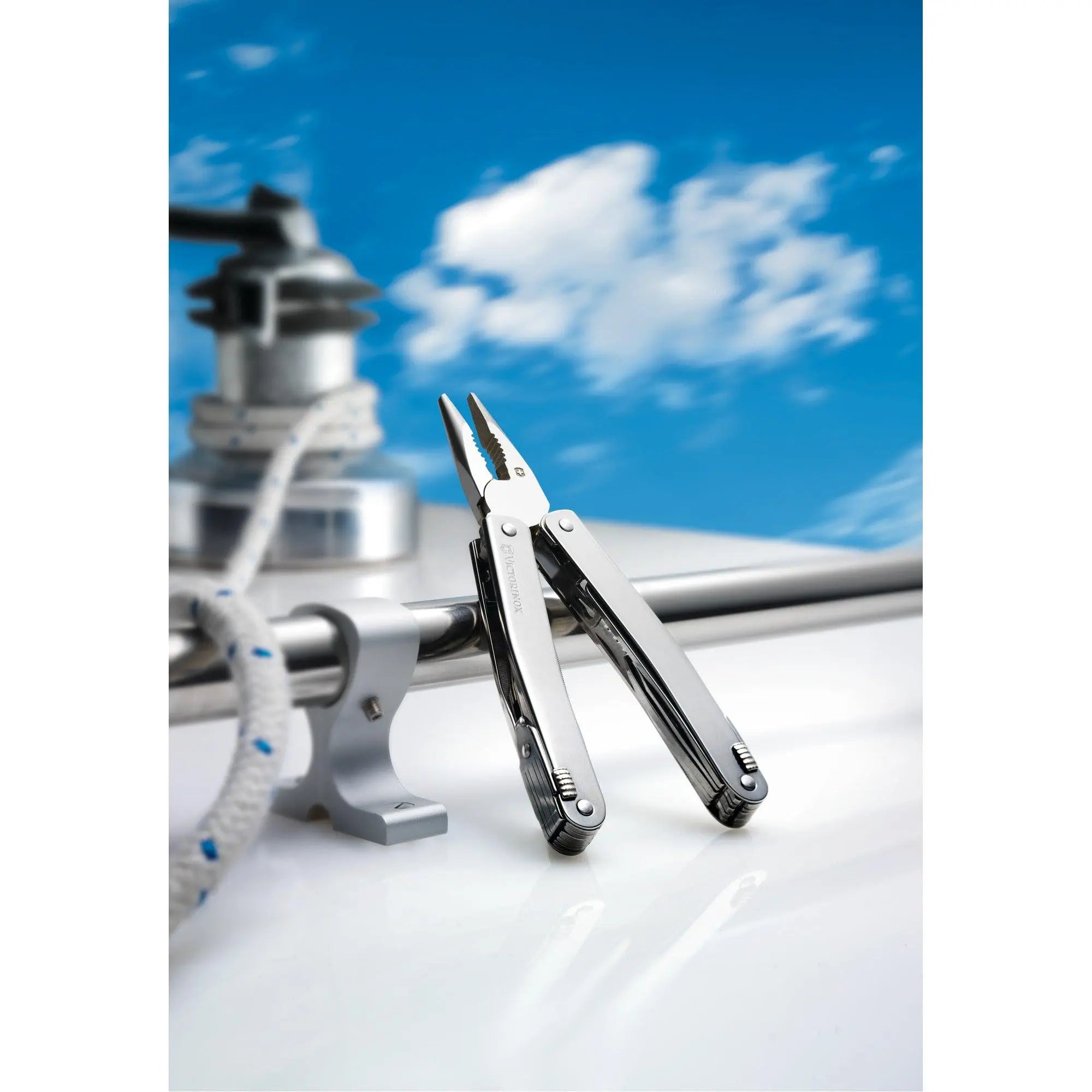 Victorinox SWISS TOOL SPIRIT X PLUS RATCHET 36 Funktionen SILBER 3.0236.L Victorinox