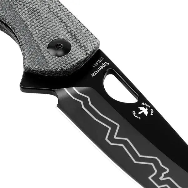 Kizer Sparrow Micarta Black Kizer