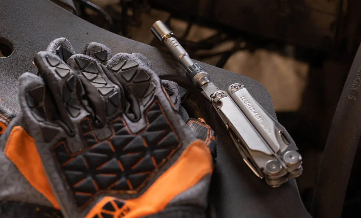 Leatherman Ratchet Driver – Ratschen-Bithalter mit Magnet | Grau Leatherman