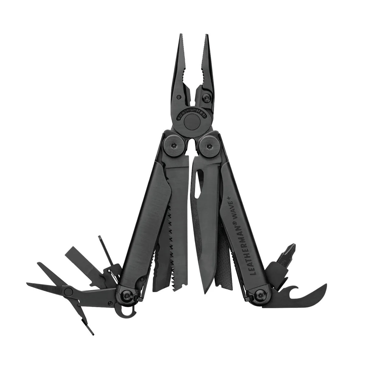 Leatherman Wave Plus Multitool – 18-in-1 Werkzeug aus Edelstahl | Schwarz Leatherman