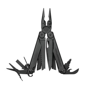 Leatherman Wave Plus Multitool – 18-in-1 Werkzeug aus Edelstahl | Schwarz Leatherman