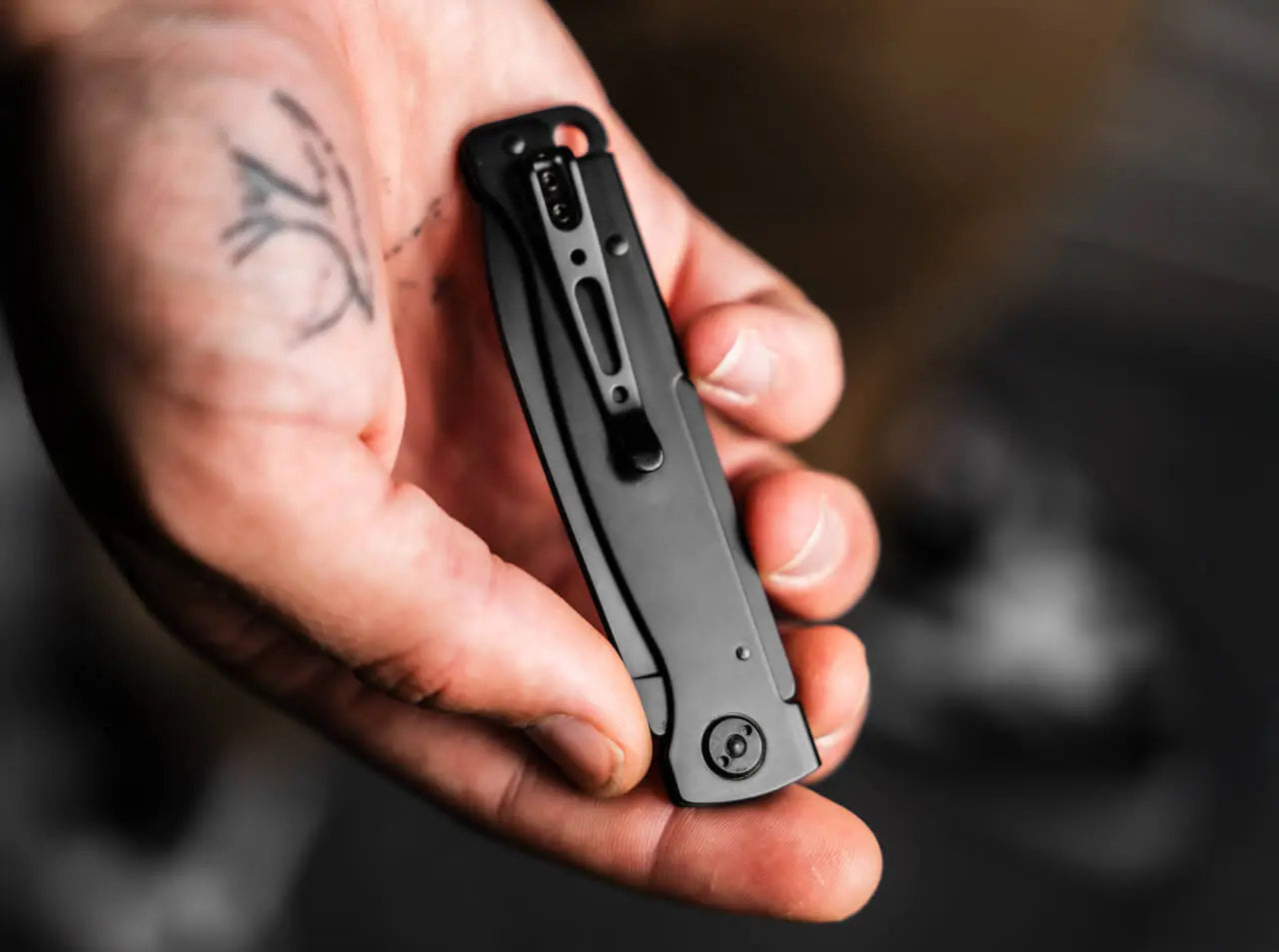 Böker Plus Atlas All Black – Slipjoint Taschenmesser 12C27, Schwarz, legal führbar Böker Plus