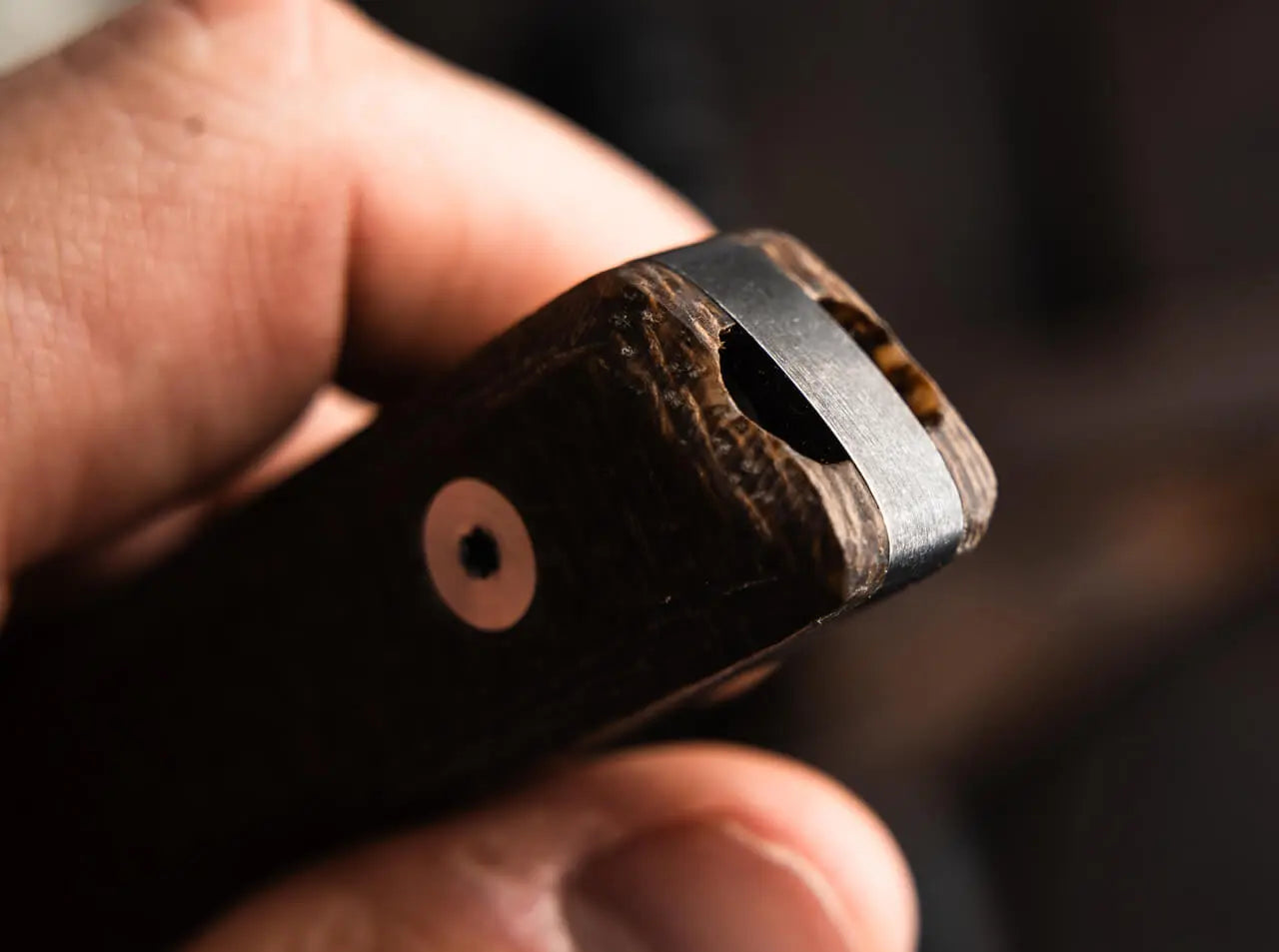 Böker Plus Thicker Clipper – Kompaktes feststehendes Messer D2, Micarta, führbar Böker Plus