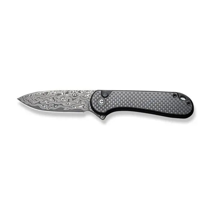 CIVIVI Button Lock Elementum II CF Damascus C18062PB-DS1 CIVIVI