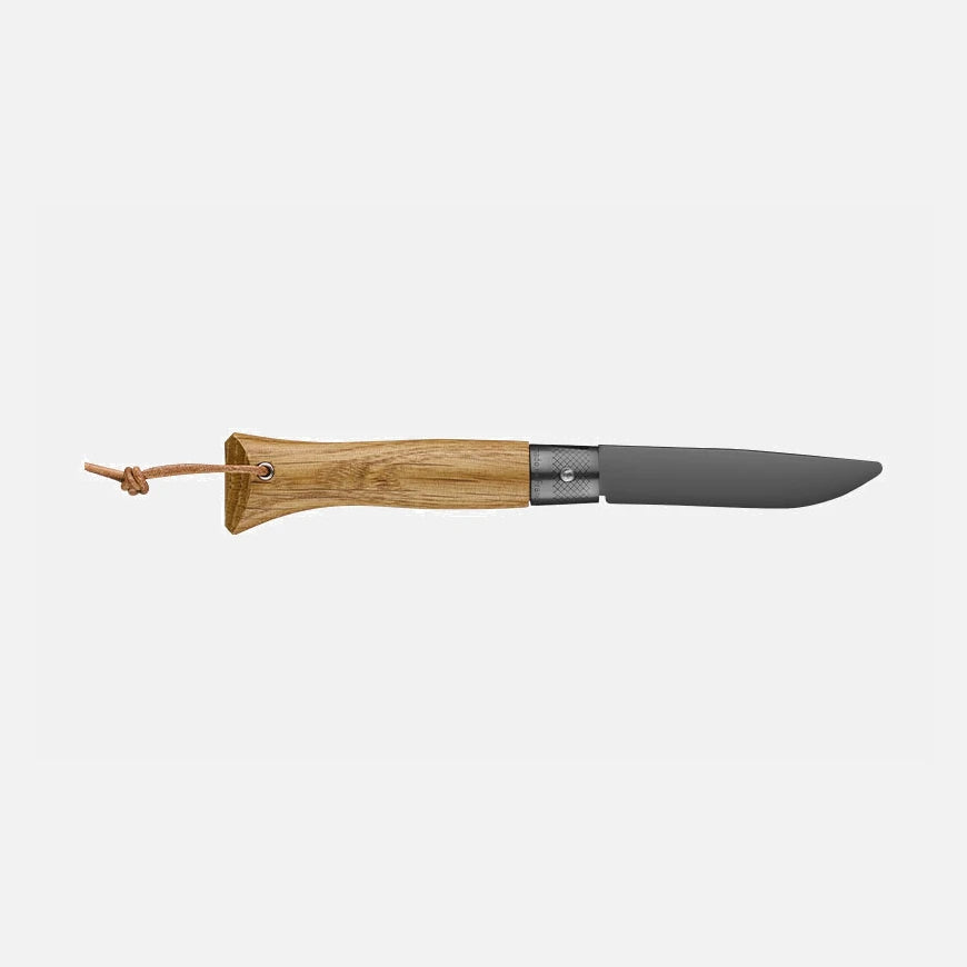 Opinel neo6 Taschenmesser Eiche Black rostfrei 7cm Opiflex® Alltagsmesser Opinel