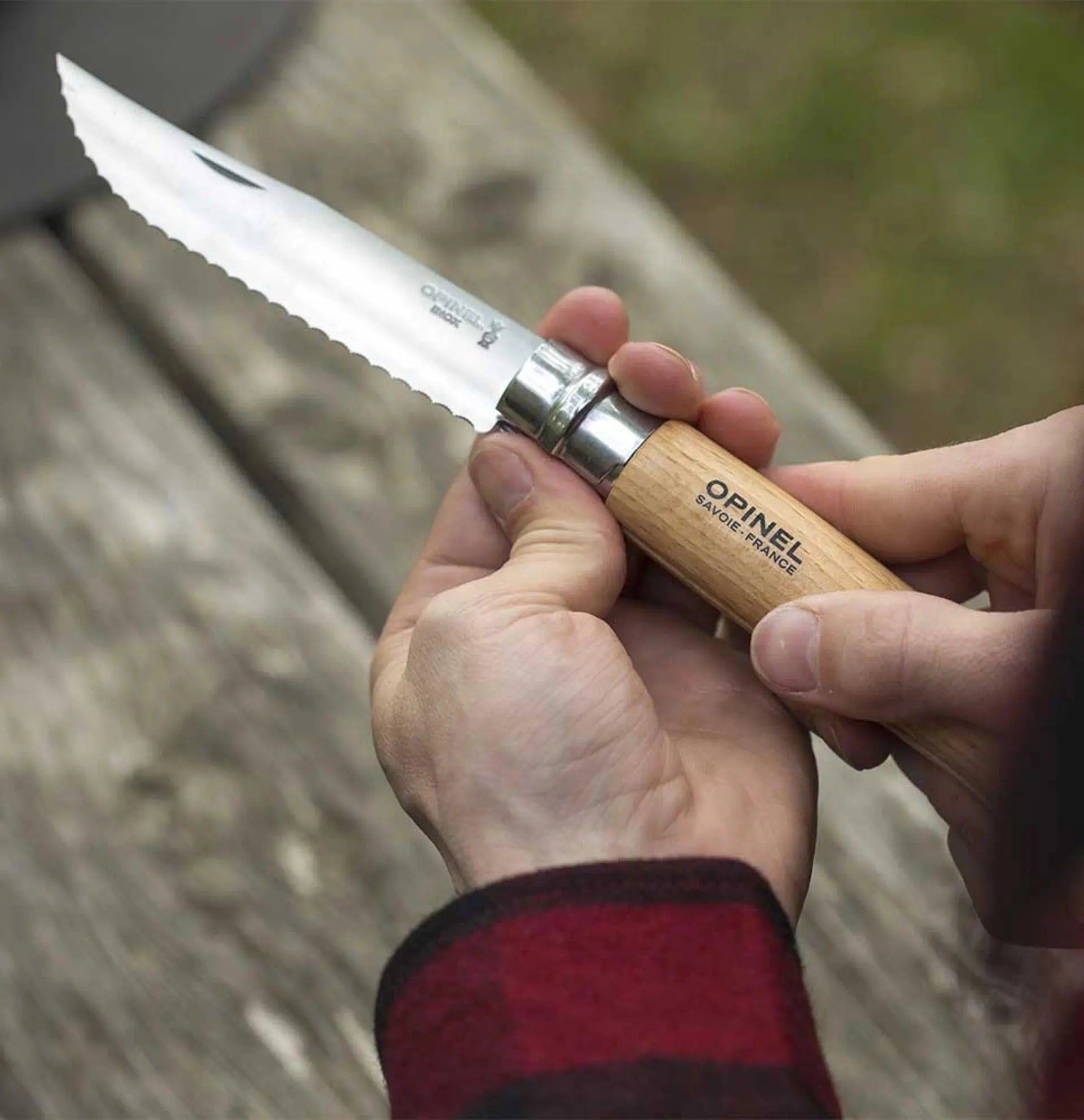 Opinel No. 12, Sägezahnung Opinel