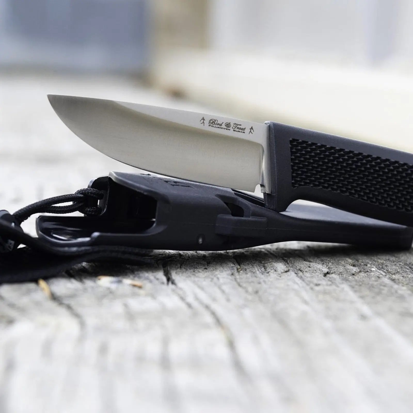 Fällkniven Bird & Trout – Elmax-Outdoormesser mit Kydex- oder Lederscheide Fällkniven