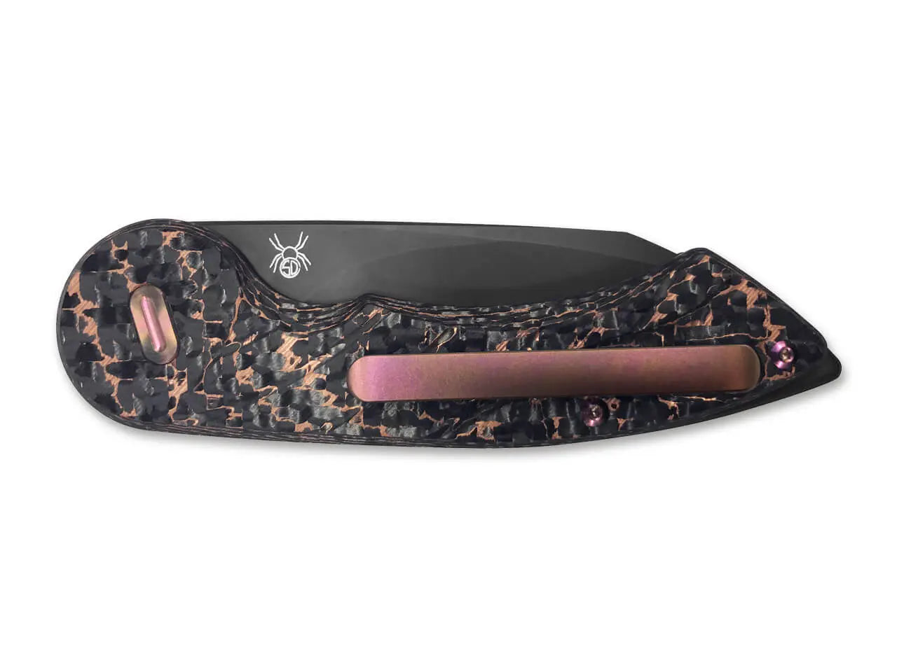 Fox Radius CF M390 Carbon Kupfer Fingers Safe FX-863 Taschenmesser Italy Fox Knives