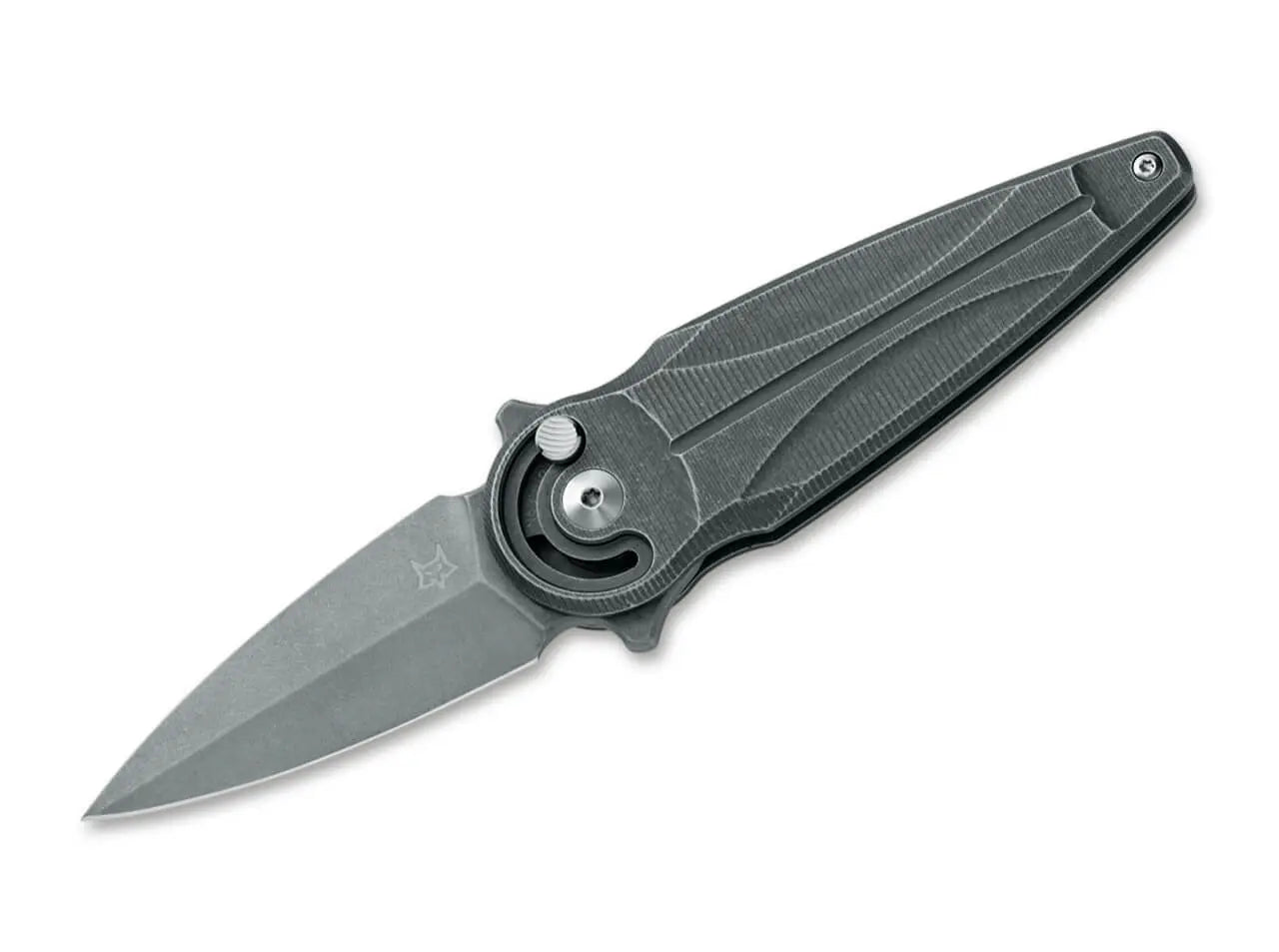 Fox Saturn Aluminium Grey – N690 – Radius Lock – Flipper – Fox Knives Fox Knives