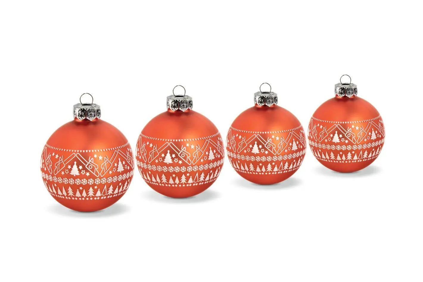 STIHL Weihnachtsbaumkugel 4er Set ICON Stihl