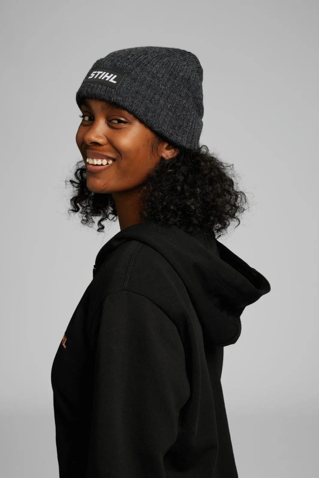 STIHL Beanie LOGO Grau Stihl