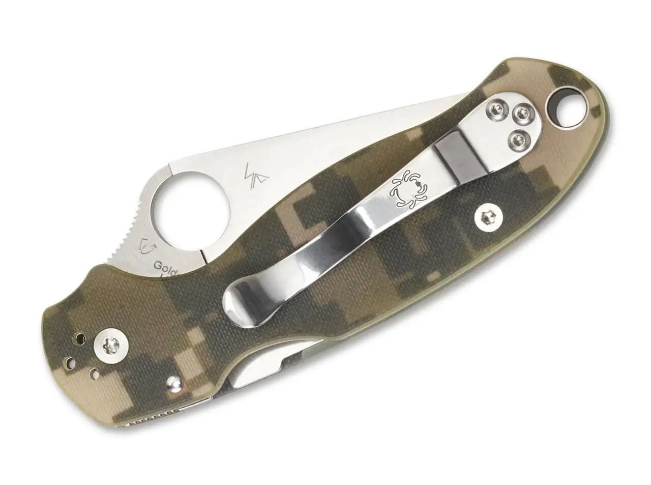 Spyderco C223GPCMO Para 3 – CPM-S45VN, G-10 Camo Griff, Compression Lock Spyderco