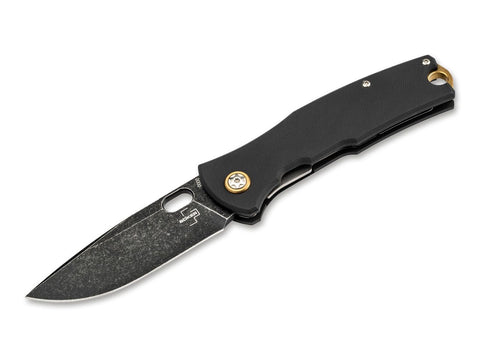 Böker Plus Fieldfolder D2 G10 Taschenmesser Voxnaes Stonewash Linerlock