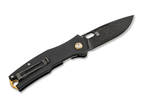 Böker Plus Fieldfolder D2 G10 Taschenmesser Voxnaes Stonewash Linerlock