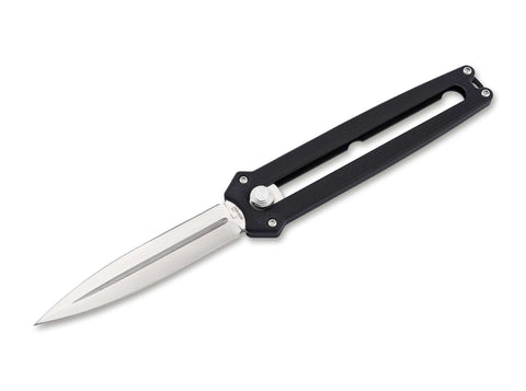 Böker Plus Slike D2 Dolch G10 Griff Druckknopf Front Opening Taschenmesser