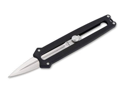 Böker Plus Slike D2 Dolch G10 Griff Druckknopf Front Opening Taschenmesser