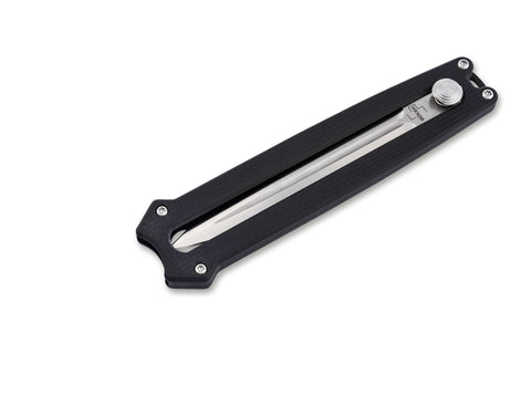 Böker Plus Slike D2 Dolch G10 Griff Druckknopf Front Opening Taschenmesser