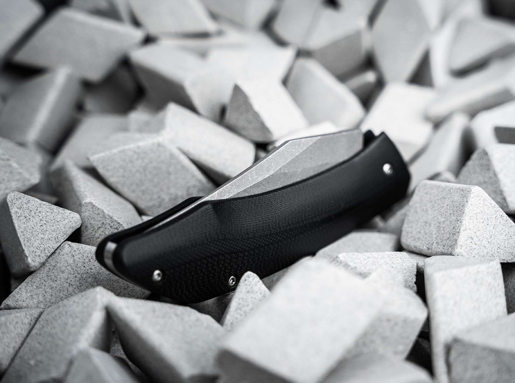 Böker Plus SamoSaur D2 G10 Slipjoint Messer Durand Lurquin Stonewash Clippoint
