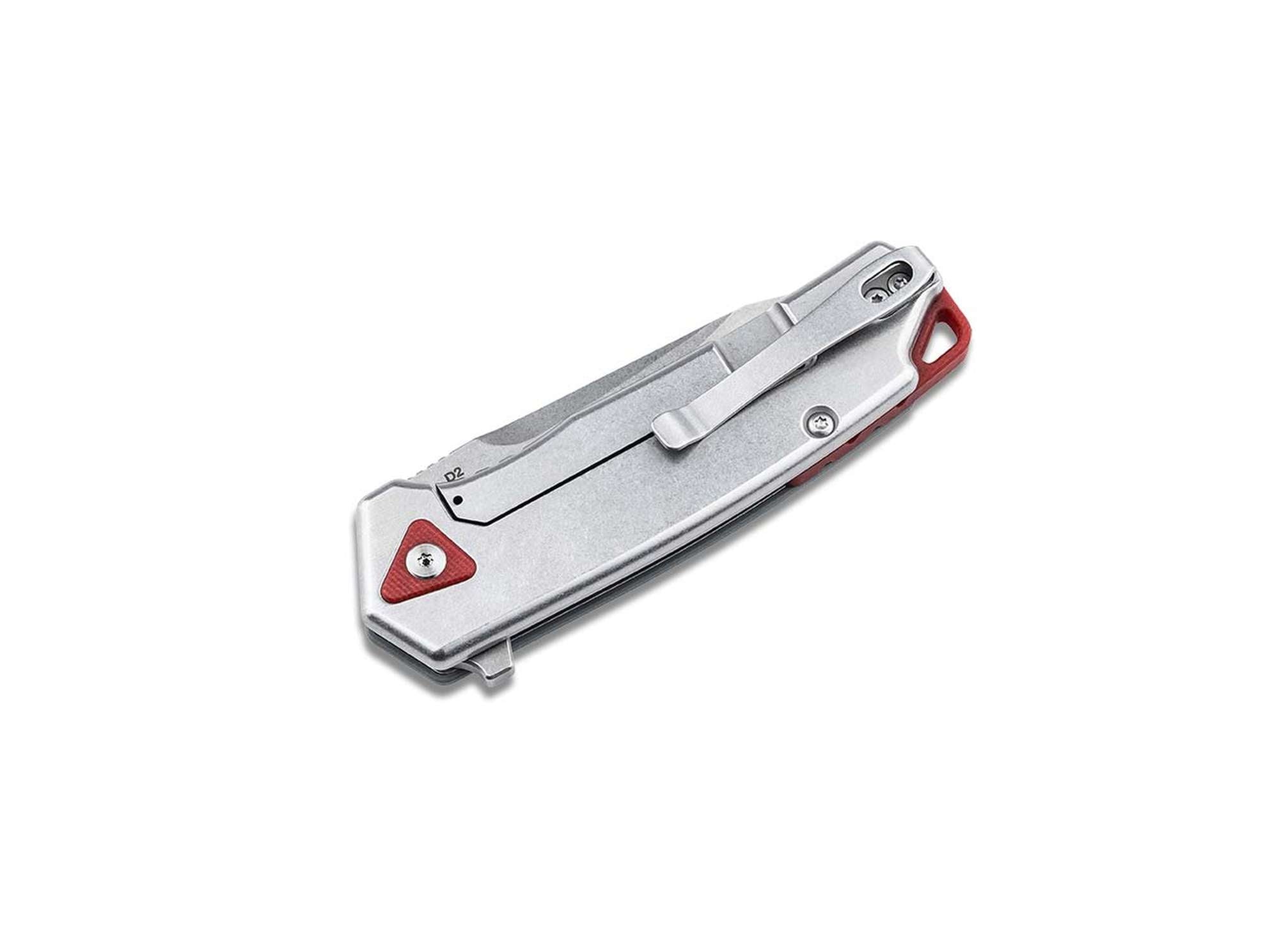 Böker Plus Gemtek – EDC-Taschenmesser mit D2-Stahl & G10, Design von Hydra Design