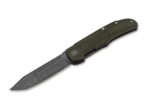 Böker Plus Tac-Master Taschenmesser – Nitro-V, Micarta, Linerlock, Terzuola, 23,5 cm