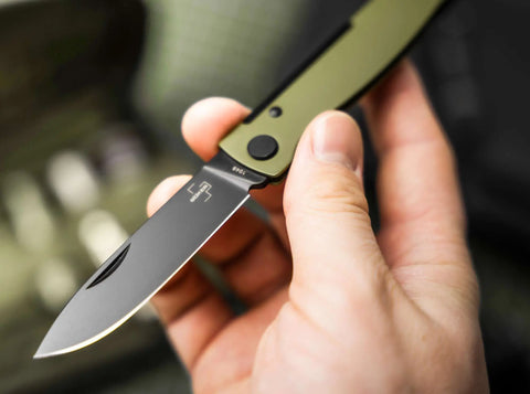 Böker Plus Atlas OD Green – leichtes, robustes §42a-konformes EDC-Taschenmesser Böker Plus