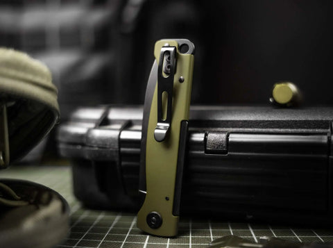 Böker Plus Atlas OD Green – leichtes, robustes §42a-konformes EDC-Taschenmesser Böker Plus