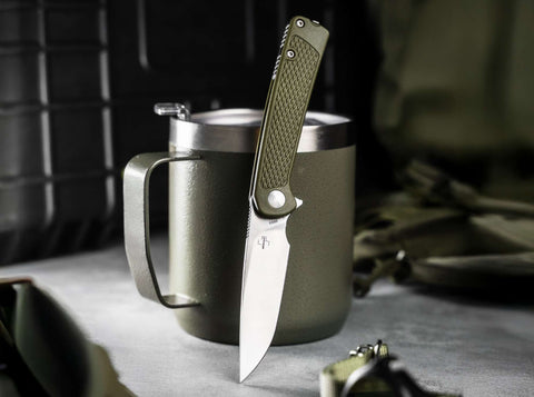 Böker Plus Fire Ant Green – ultraleichtes §42a-konformes EDC-Taschenmesser