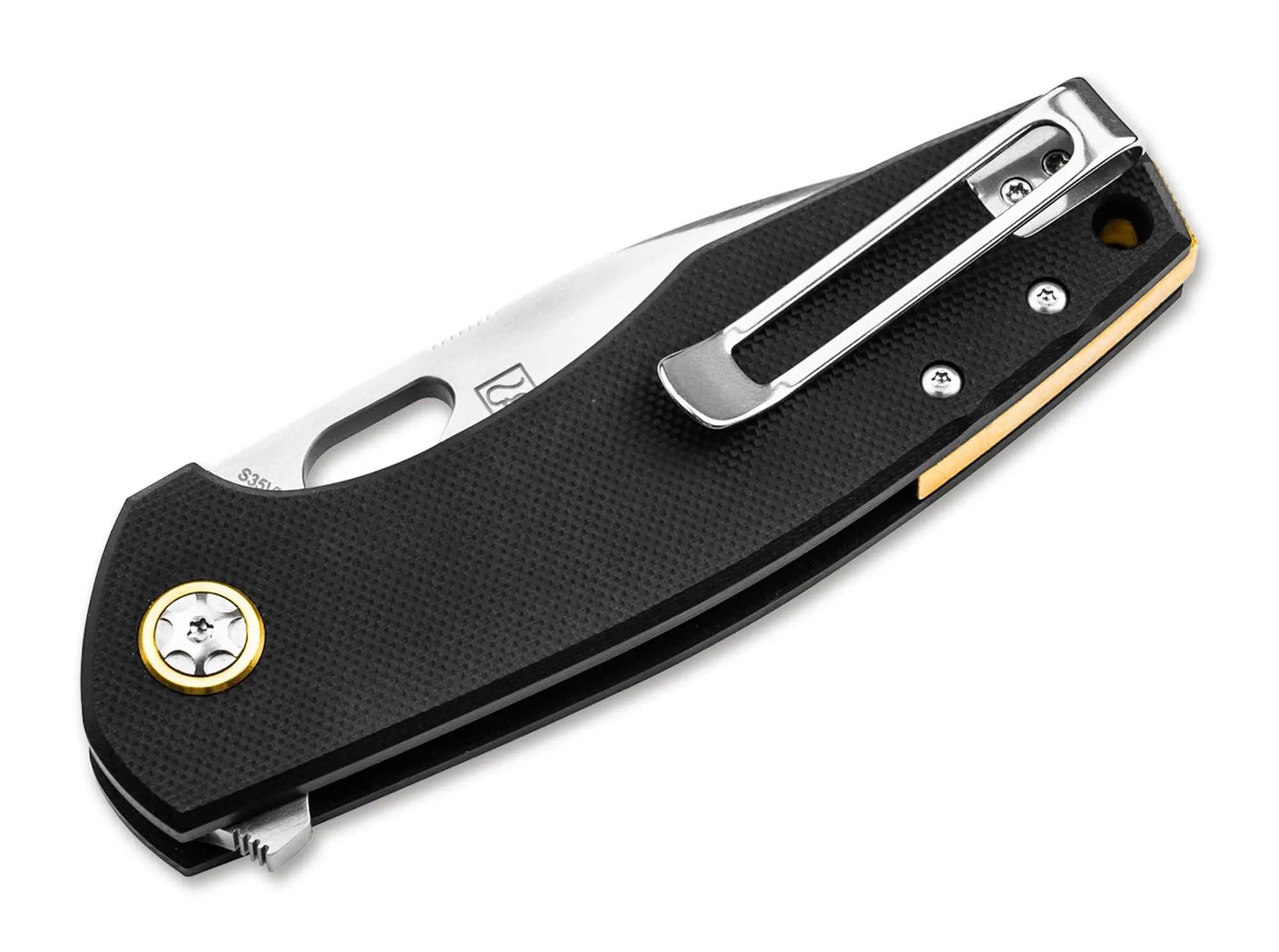 Böker Plus Little Friend Black – CPM-S-35VN – Voxnaes Design – Einhandmesser mit Linerlock Böker Plus