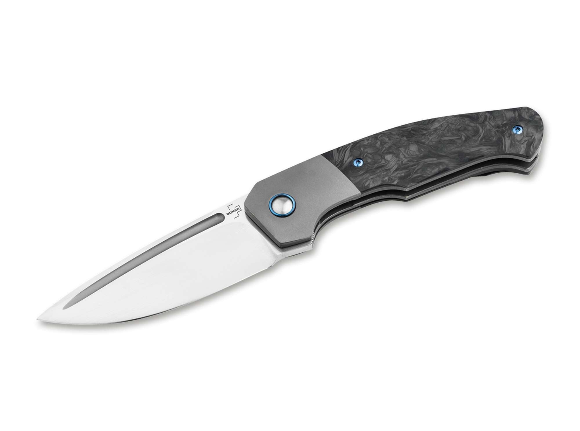Böker Plus Collection 2025 – Limitiertes Sammlermesser, MagnaCut Klinge, Carbon-Griff, Thierry Savidan Design