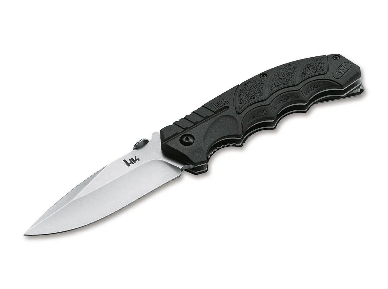 Heckler & Koch SFP Tactical Folder D2 Messer Linerlock EDC Taschenmesser Heckler & Koch