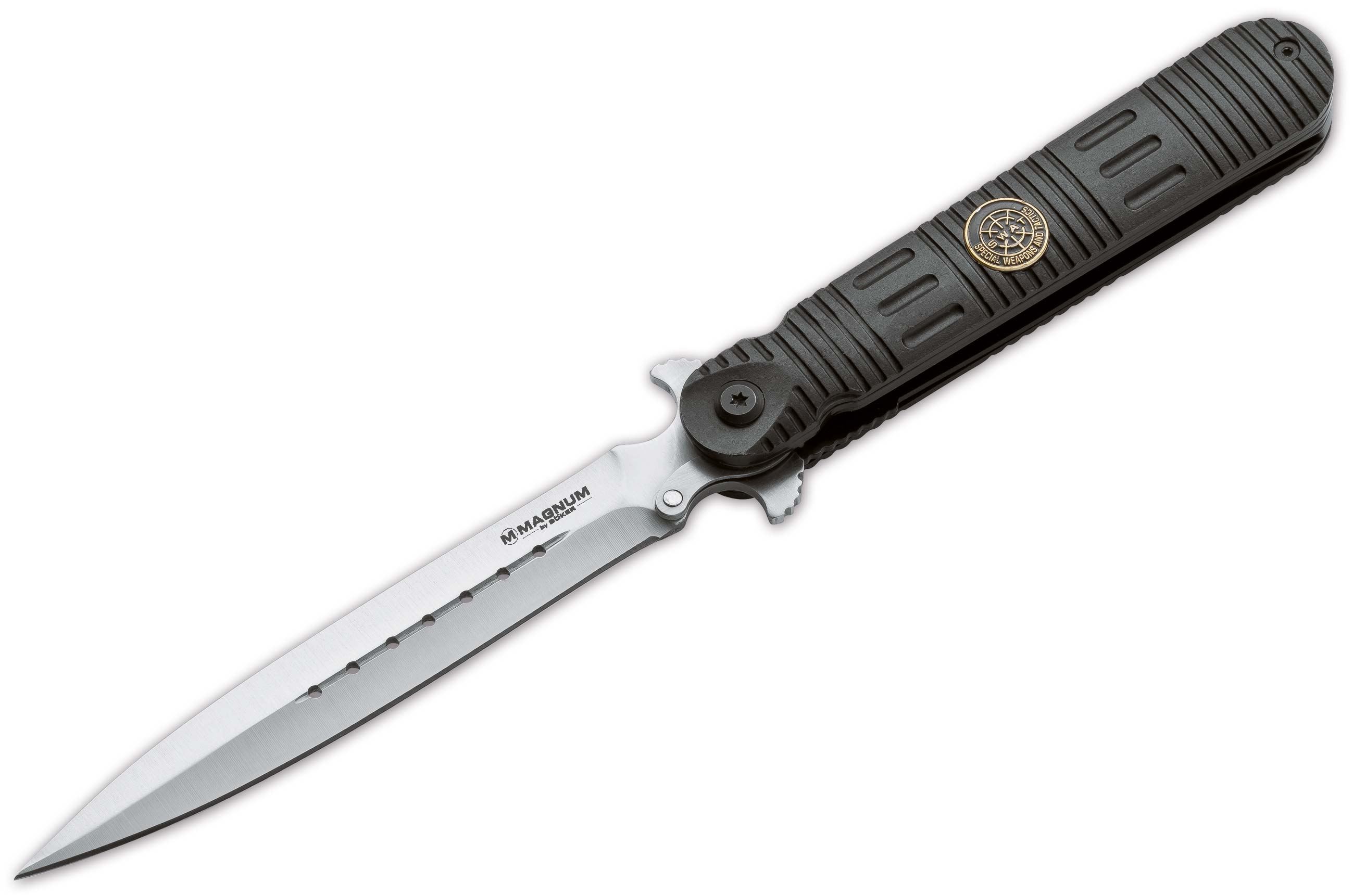 Böker Magnum SWAT Transformer – taktisches Taschenmesser mit Klingenschutz & 440A-Stahl
