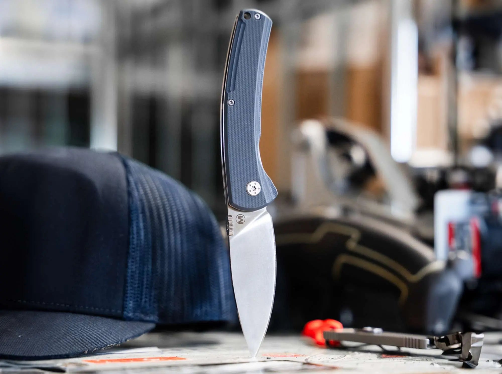 Böker Magnum Huayna Blue – 440B Taschenmesser mit G10 Griff Böker Magnum